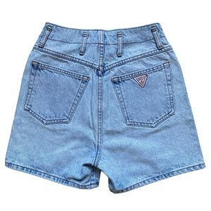 1990’s Vintage Guess Denim High Waist Shorts